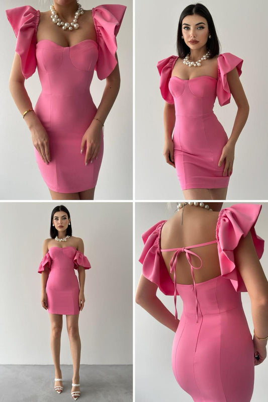 Minikleid Rosa