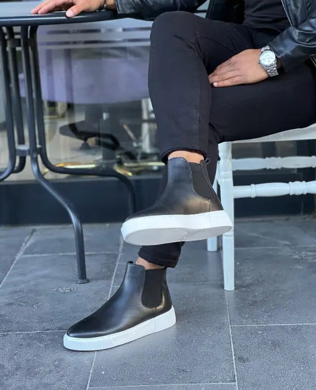 Chelsea Boots Schwarz