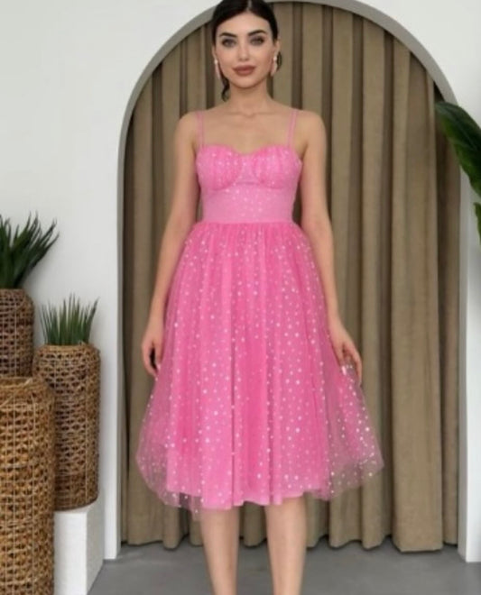 Tüllkleid Rosa