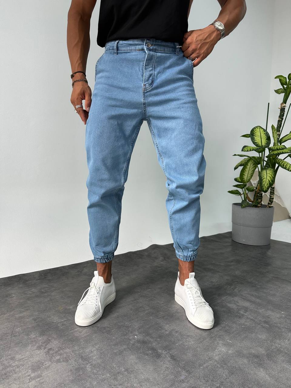 Blaue Jeans