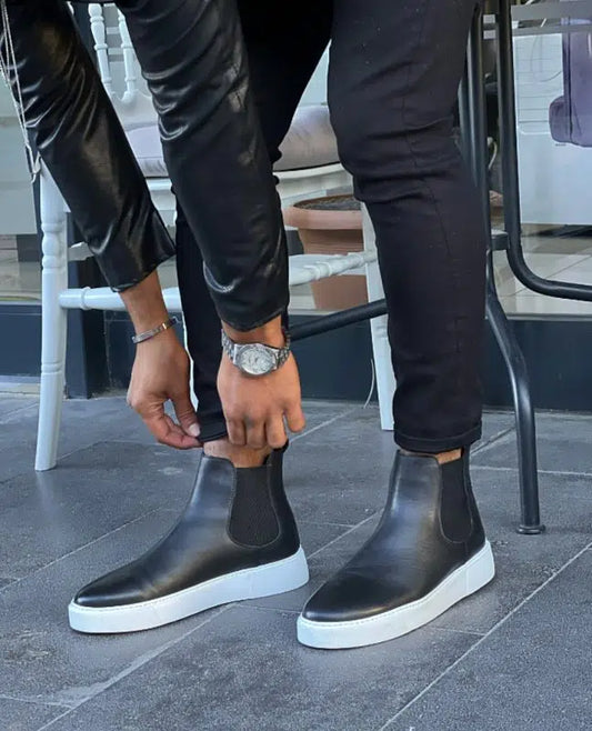 Chelsea Boots Schwarz